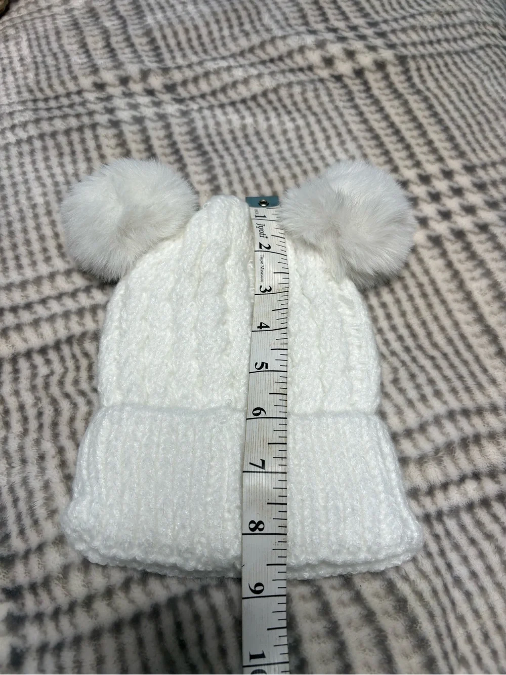 Cozy Kids Pom-Pom Knit Beanies — Pink, White, Black, Beige